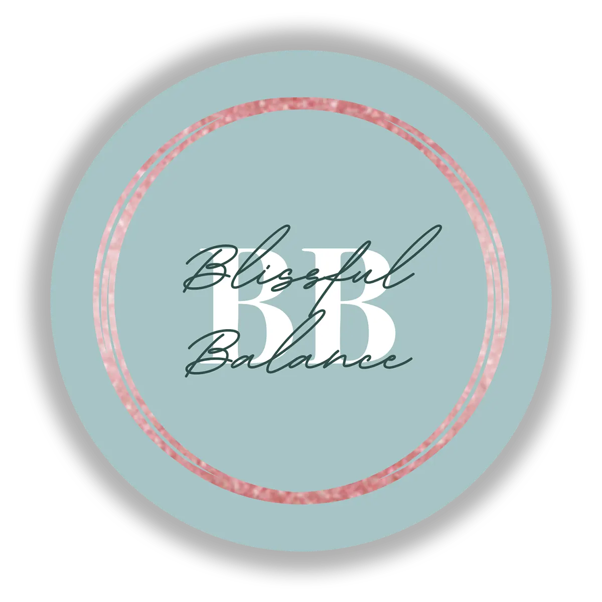 Blissful Balance Logo - Light Shadow